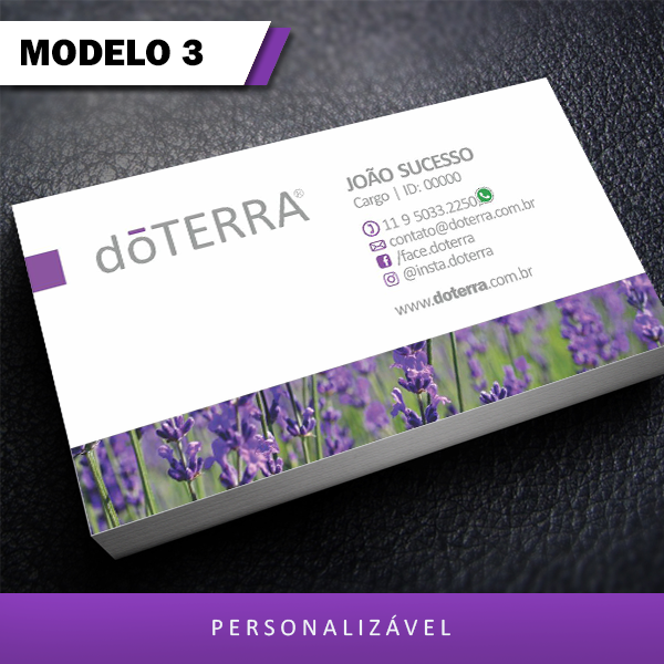 Cartões DOTERRA