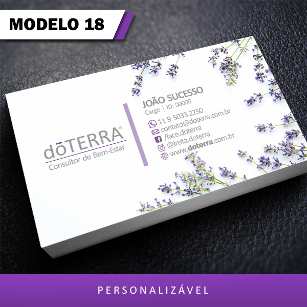 Cartões DOTERRA