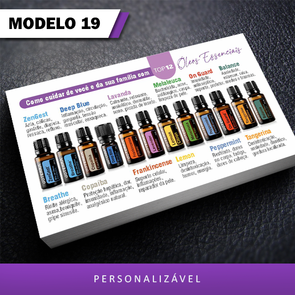 Cartões DOTERRA