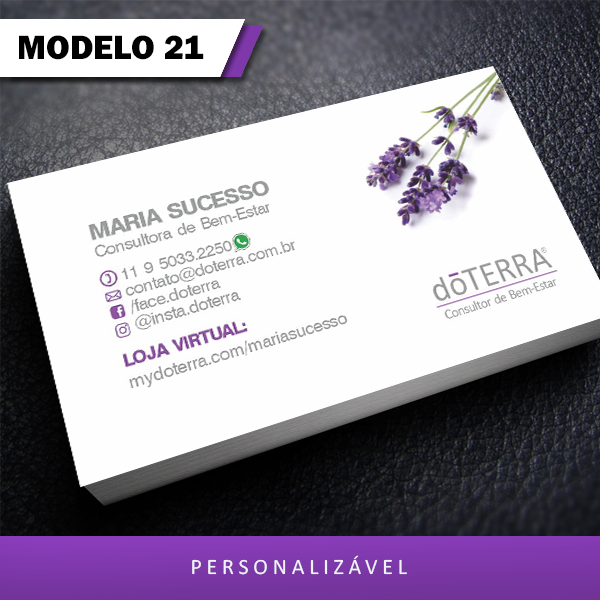 Cartões DOTERRA