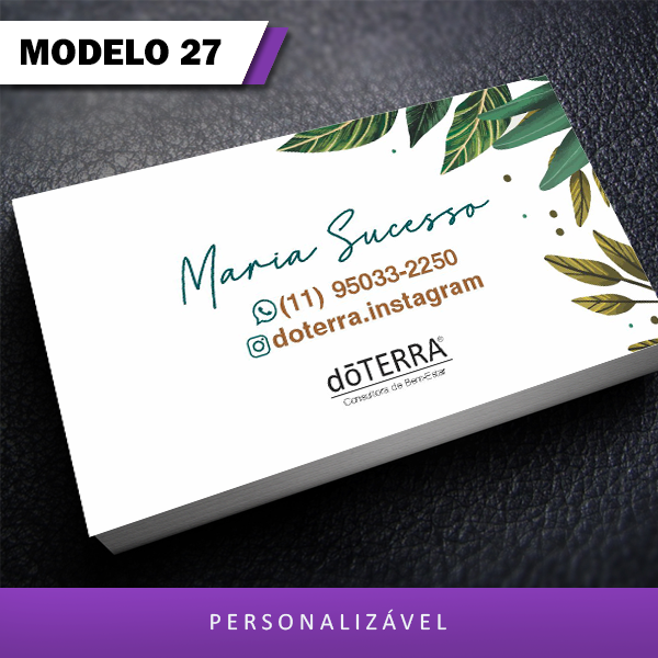 Cartões DOTERRA