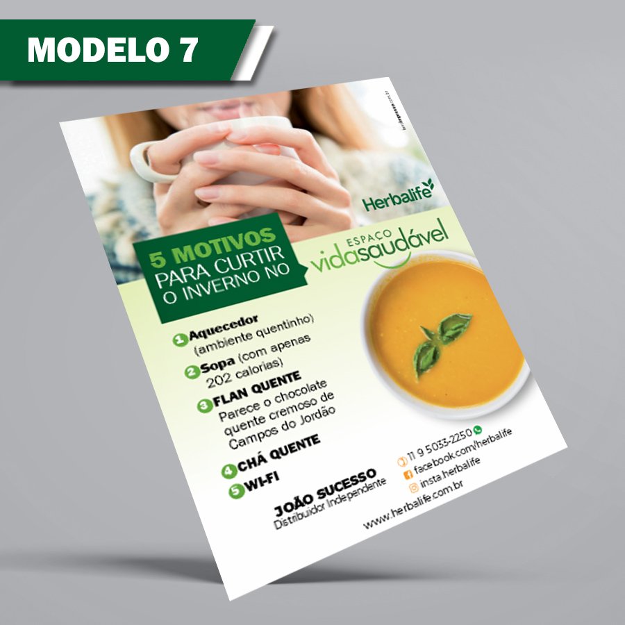 Folhetos HERBALIFE
