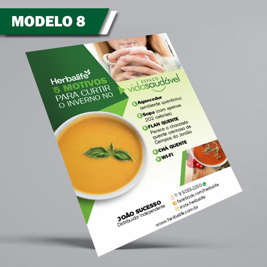 Folhetos HERBALIFE