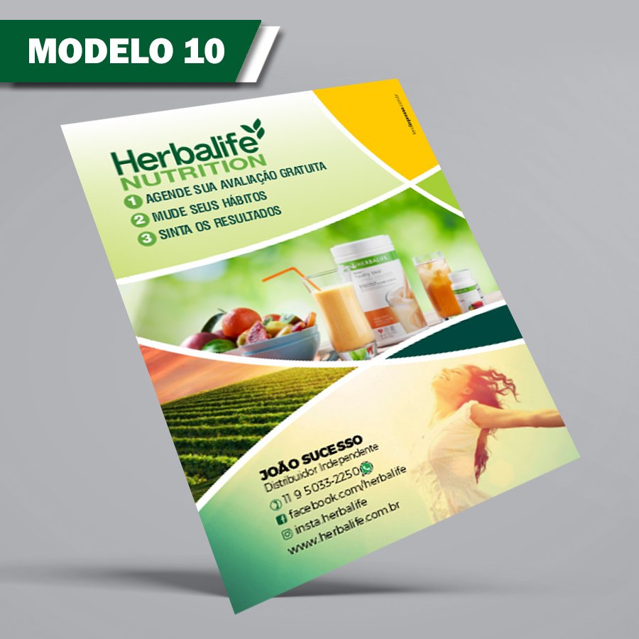 Folhetos HERBALIFE