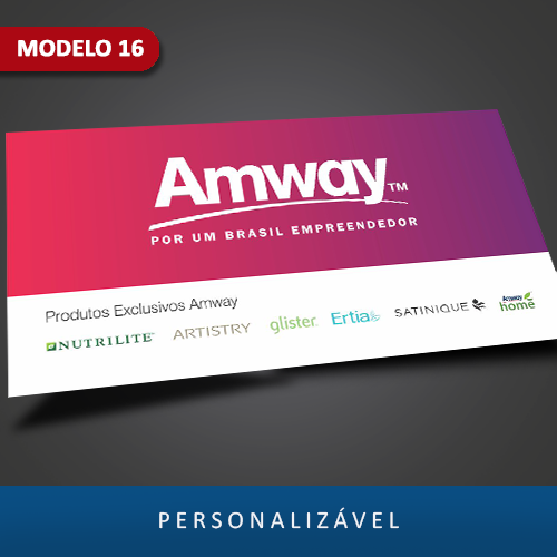 Cartões AMWAY