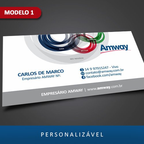 Cartões AMWAY
