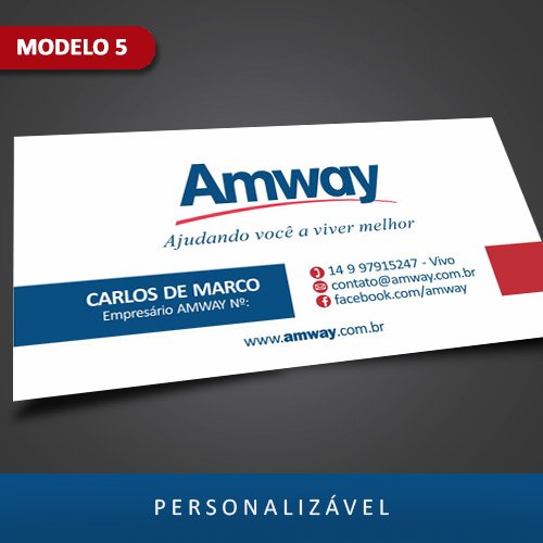 Cartões AMWAY