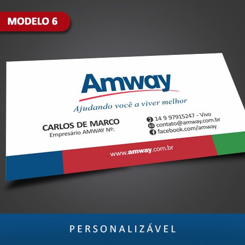 Cartões AMWAY