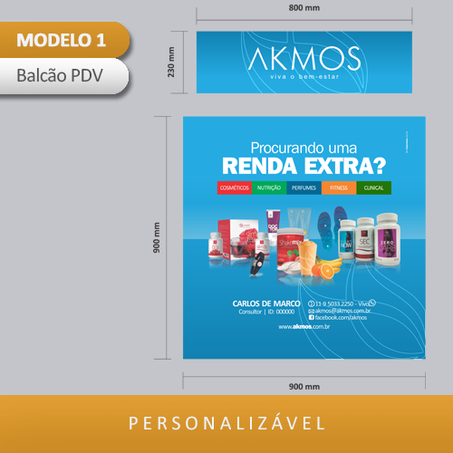 Balcão PDV AKMOS