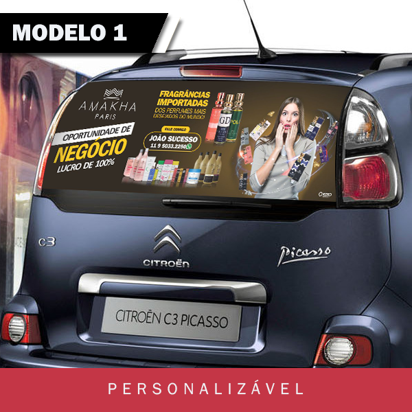 Adesivo para Carro AMAKHA