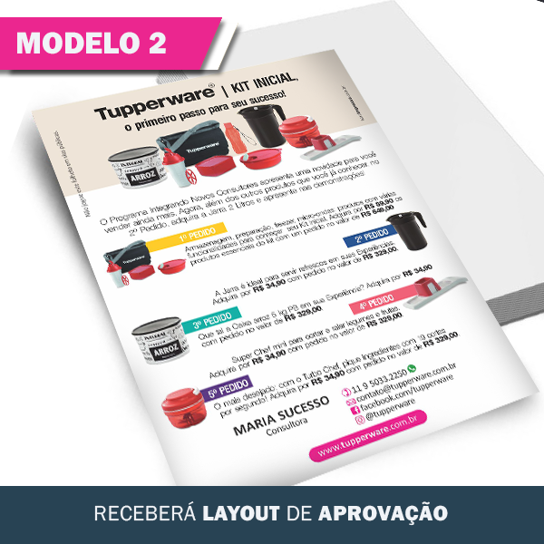 Folhetos TUPPERWARE
