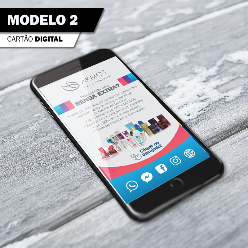 Cartão Digital AKMOS