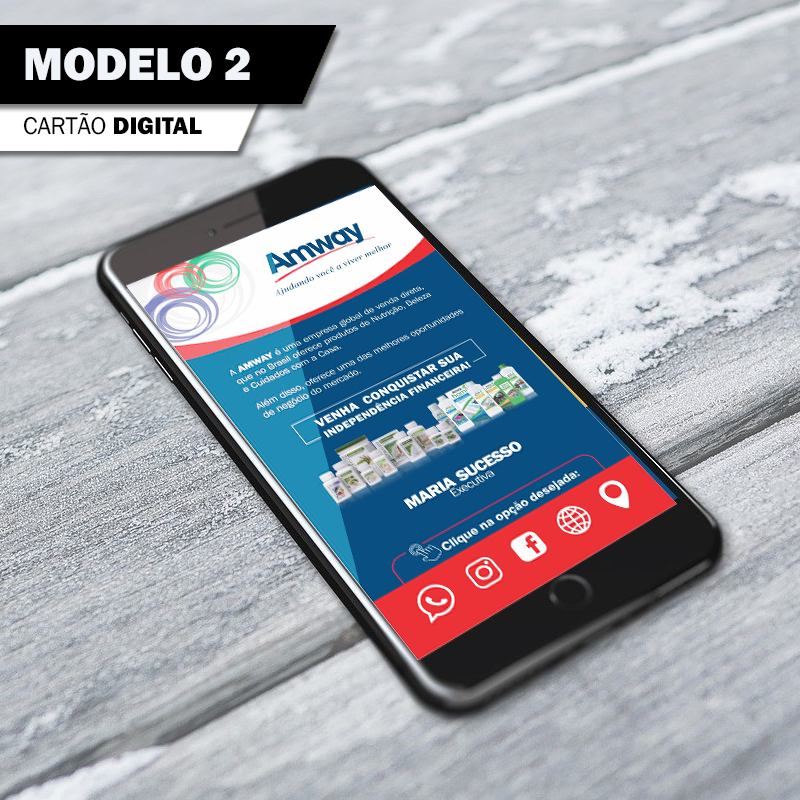 Cartão Digital AMWAY