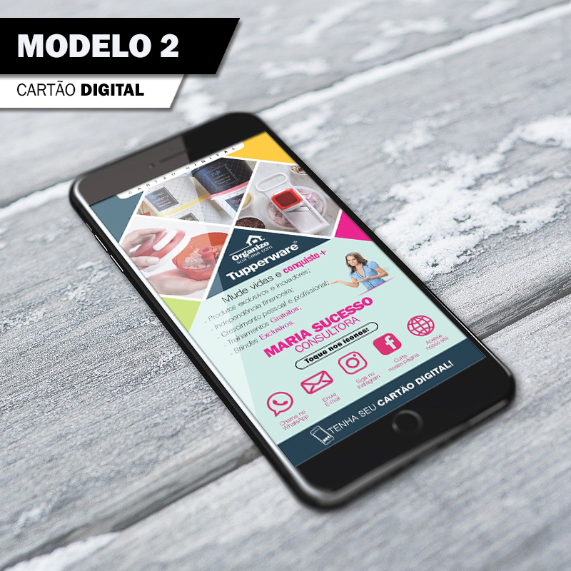 Cartão Digital TUPPERWARE