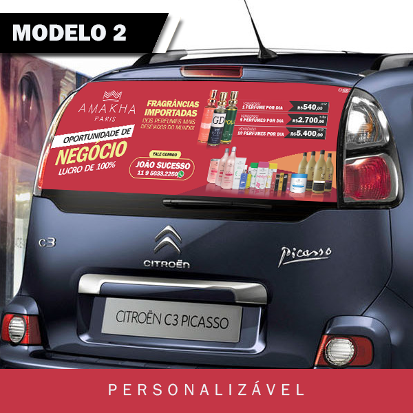 Adesivo para Carro AMAKHA