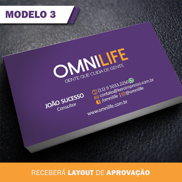 Cartões OMNILIFE