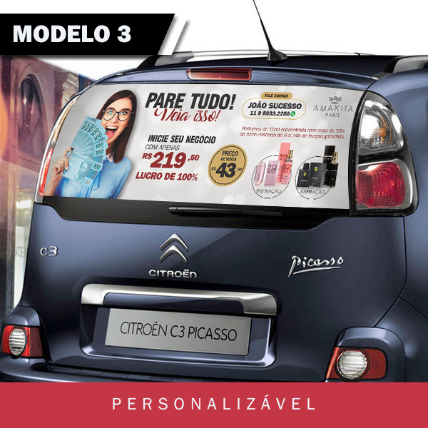 Adesivo para Carro AMAKHA