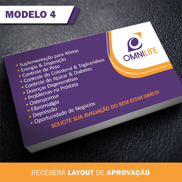Cartões OMNILIFE