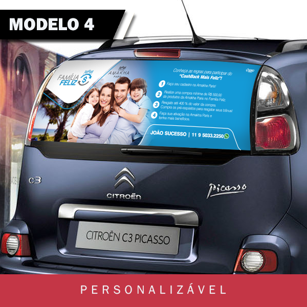 Adesivo para Carro AMAKHA