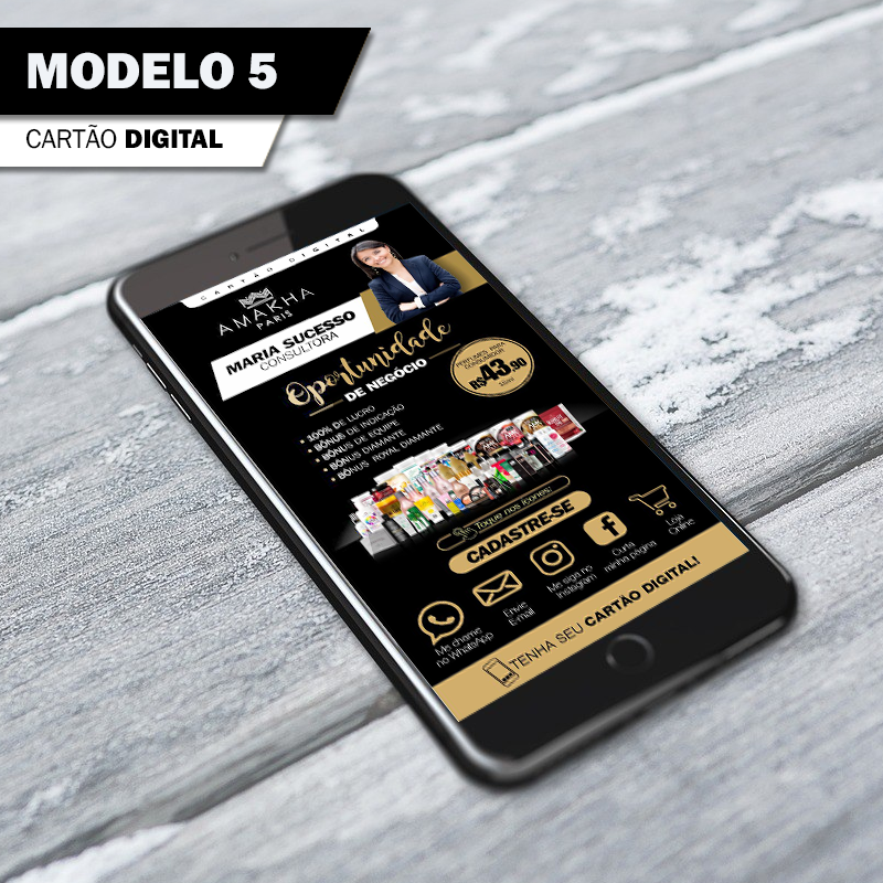 Cartão Digital AMAKHA
