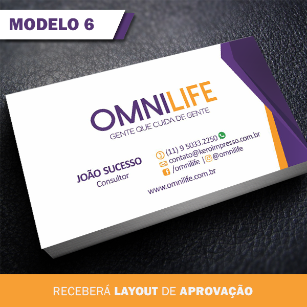 Cartões OMNILIFE