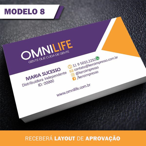 Cartões OMNILIFE