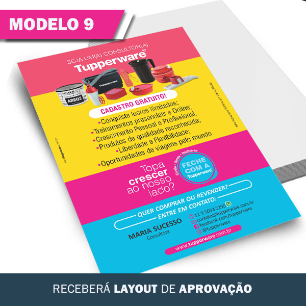 Folhetos TUPPERWARE
