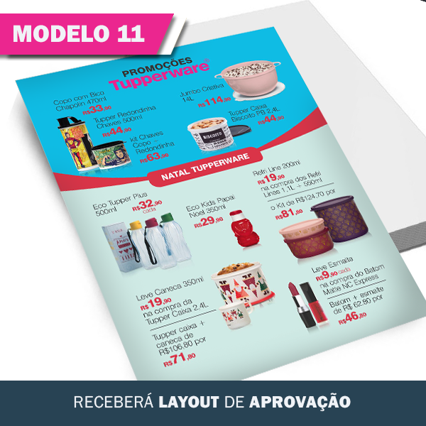 Folhetos TUPPERWARE