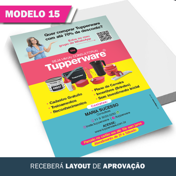 Folhetos TUPPERWARE