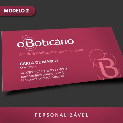 Cartões O BOTICÁRIO