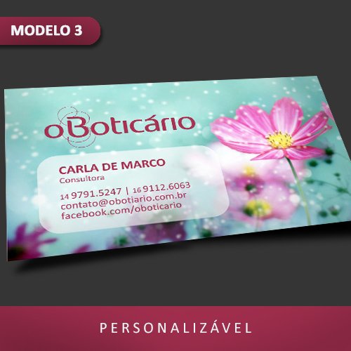 Cartões O BOTICÁRIO