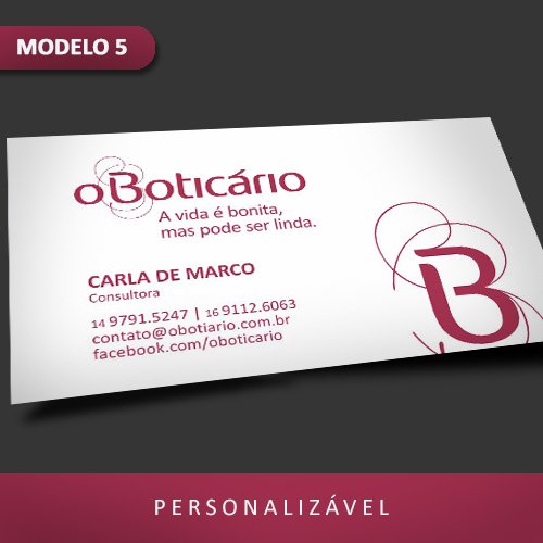 Cartões O BOTICÁRIO