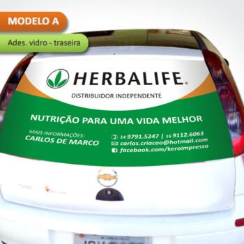 Adesivo para Carro HERBALIFE