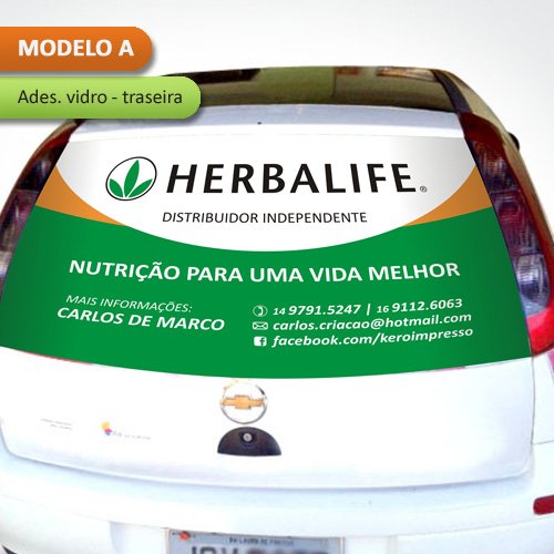 Adesivo para Carro HERBALIFE
