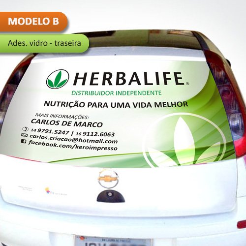Adesivo para Carro HERBALIFE